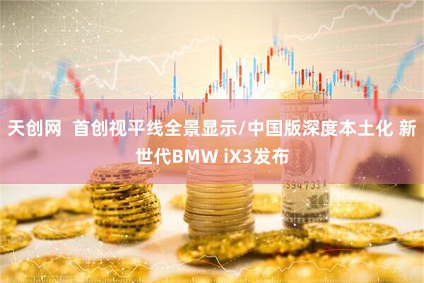 天创网  首创视平线全景显示/中国版深度本土化 新世代BMW iX3发布